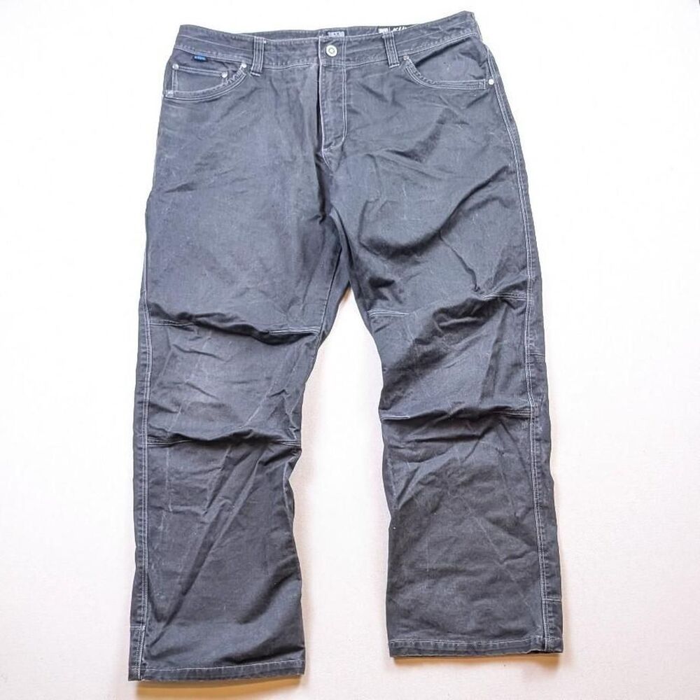 Kuhl Rydr Canvas Black Pants Outdoor Hiking Active Pants Size 38*30
